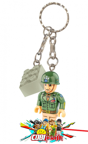 Cobi 1372 US Army General Keychain